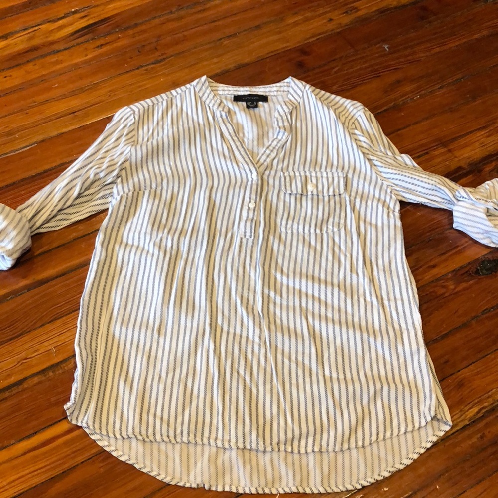 Long Sleeve Henley Top
